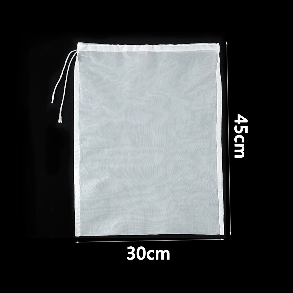 Многоразовые фильтры для орехового молока 100/300/500 mesh, 500 Mesh- 25 Micron, Белый