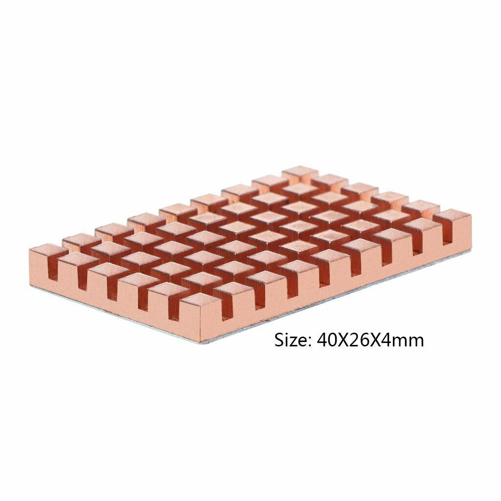 Охлаждение для консоли, Чистая медь mSATA NGFF 5030 msata3.0 твердотельный диск SSD охладитель - 4мм
