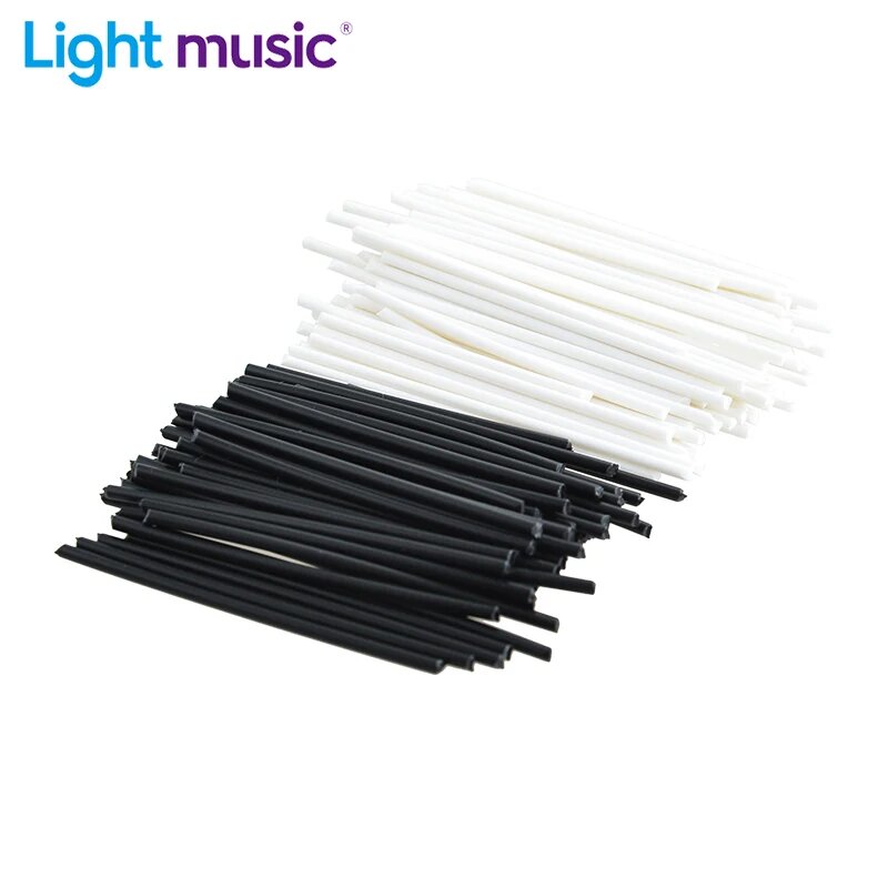 Маркеры для гитары Light Music YD0158 черные/белые 1,5/2,0 мм, White 2.0mm