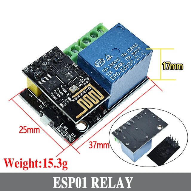 Wi-Fi реле модуль EQV ESP8266 для Arduino