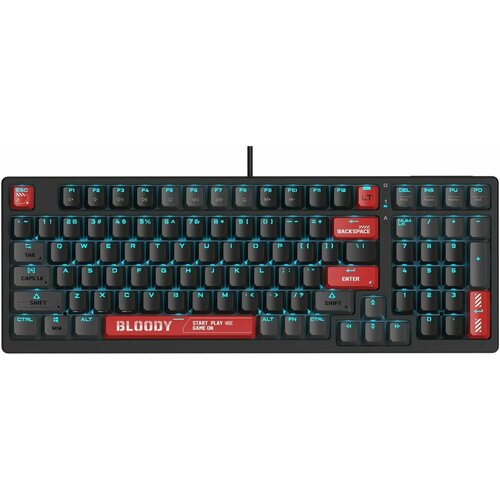 Клавиатура A4TECH Bloody AT98 USB черный красный 7930₽