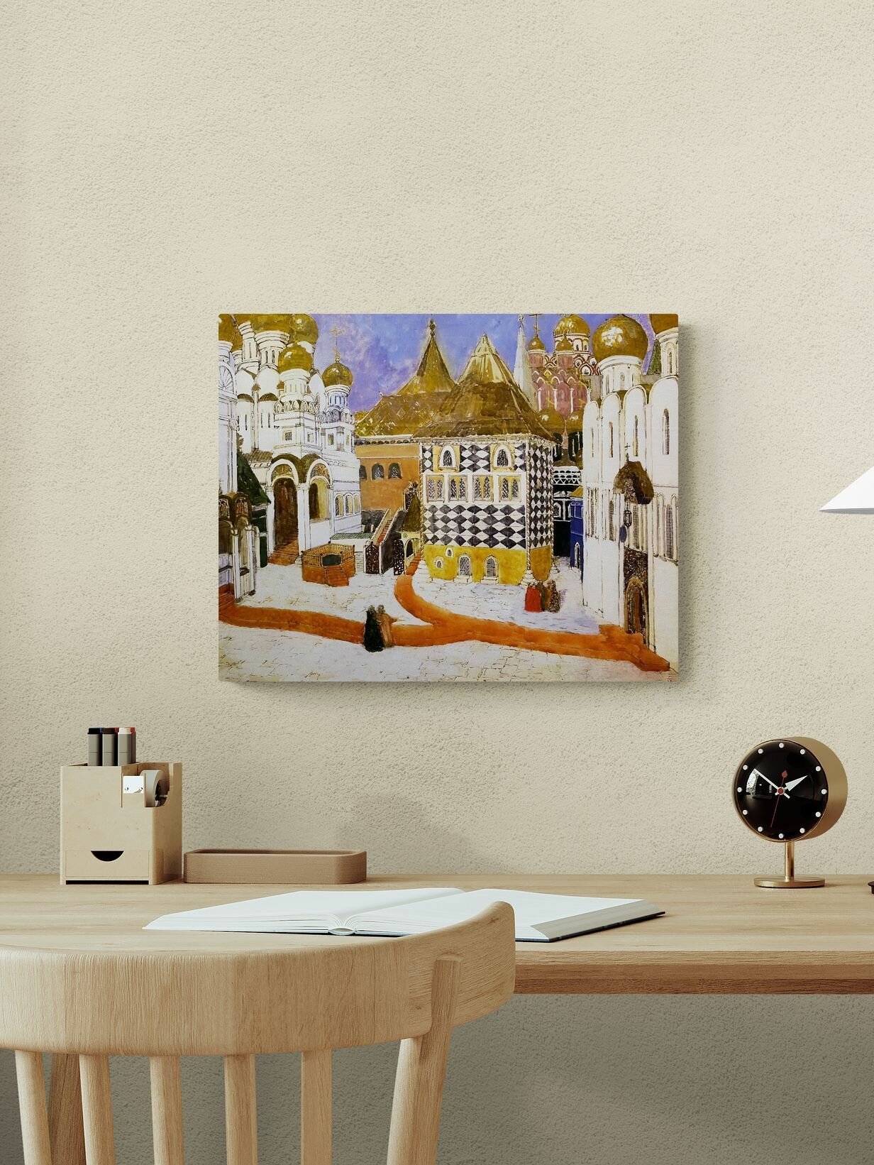 Александр Яковлевич Головин - "Кремлевская площадь" 50x40 — фото 1