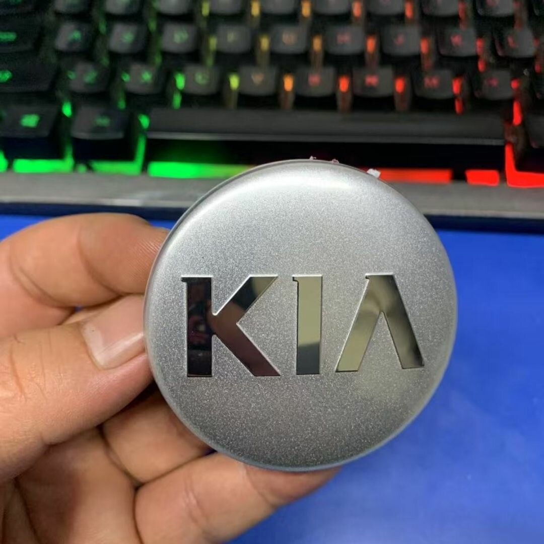 Колпачки заглушки на литые диски Киа /KIA Sorento K2 K3 K4 k5 58/49/12 мм, 4 шт.
