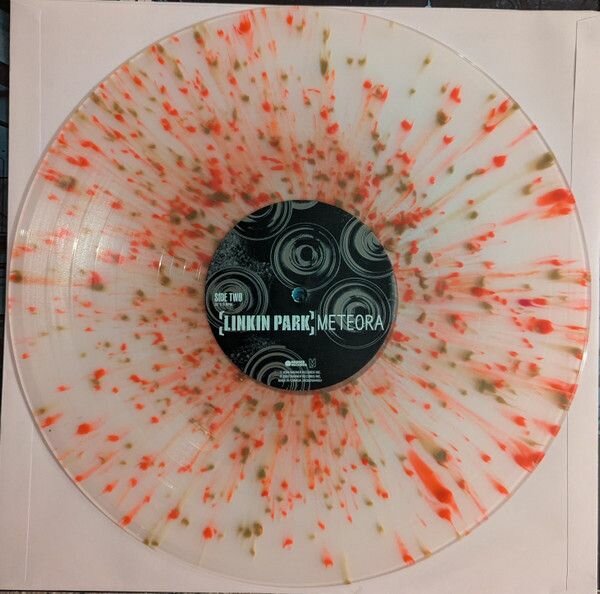 LINKIN PARK - METEORA (LP translucent gold and red splatter) виниловая пластинка — фото 1