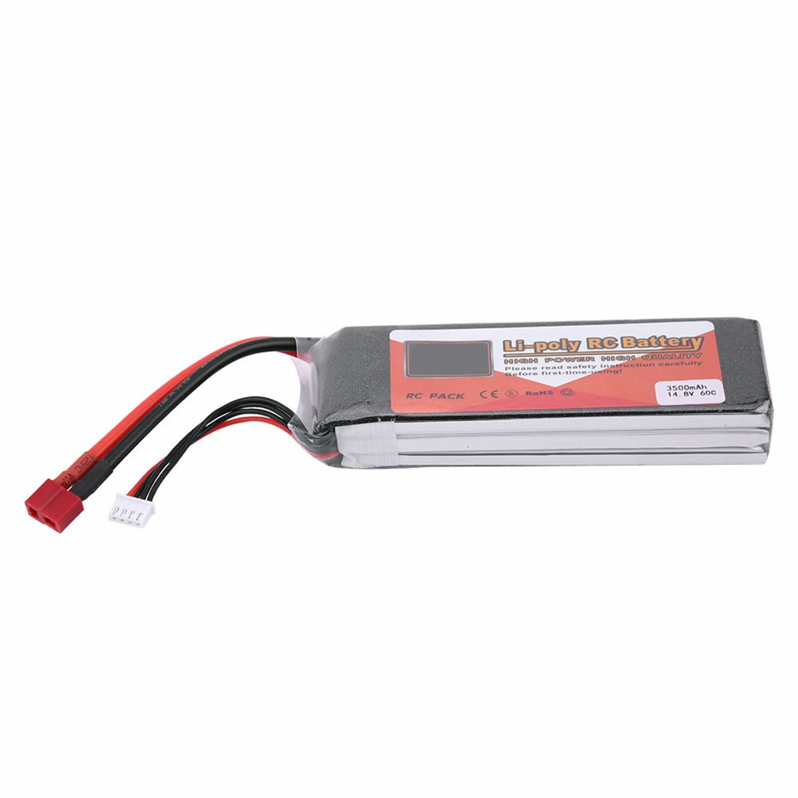 ZOP POWER 4S 14,8 В 3500 мАч 60C LiPo аккумулятор с Т-образным разъемом (3500 мАч)