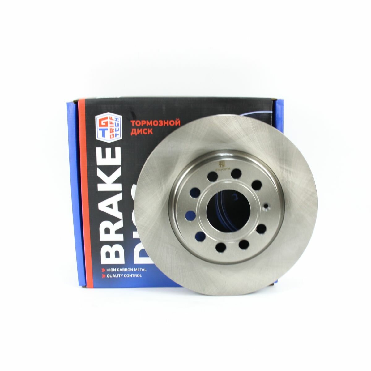 Тормозной диск передний GRIFF TECH VOLKSWAGEN Golf , Jetta , Caddy , SKODA Octavia , Yeti ; 1k0615301ak