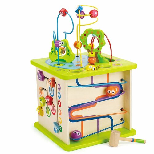фото Бизиборд hape e1810, разноцветный