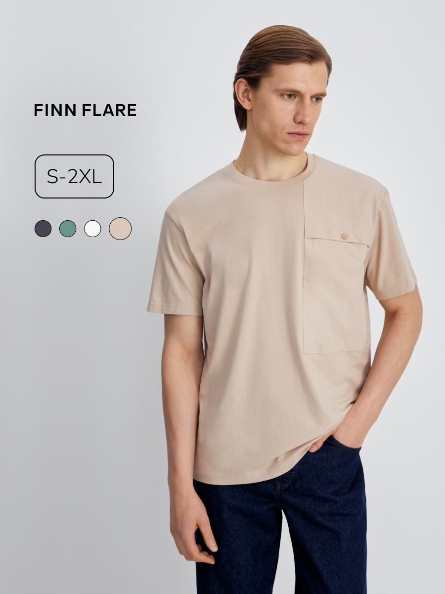 Футболка FINN FLARE с коротким рукавом