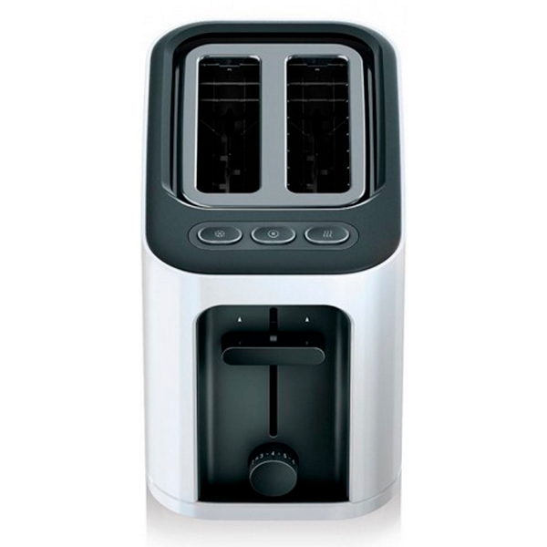 Тостер Braun HT3010WH, автоподогрев, двустороннее поджаривание — фото 1