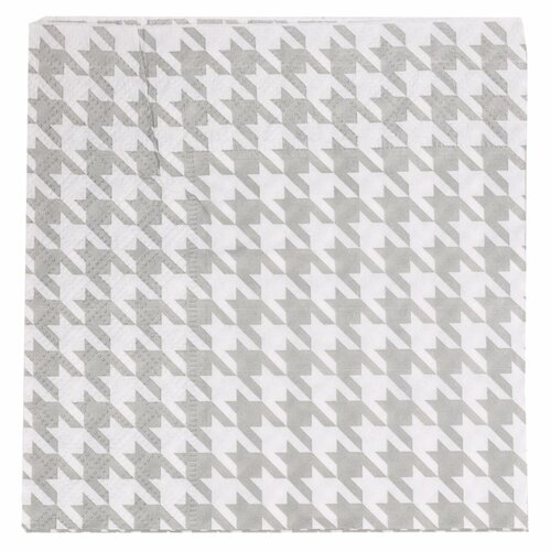 Салфетки бумажные Гусиная лапка 20 шт 33 х 33см 2 слоя 527₽