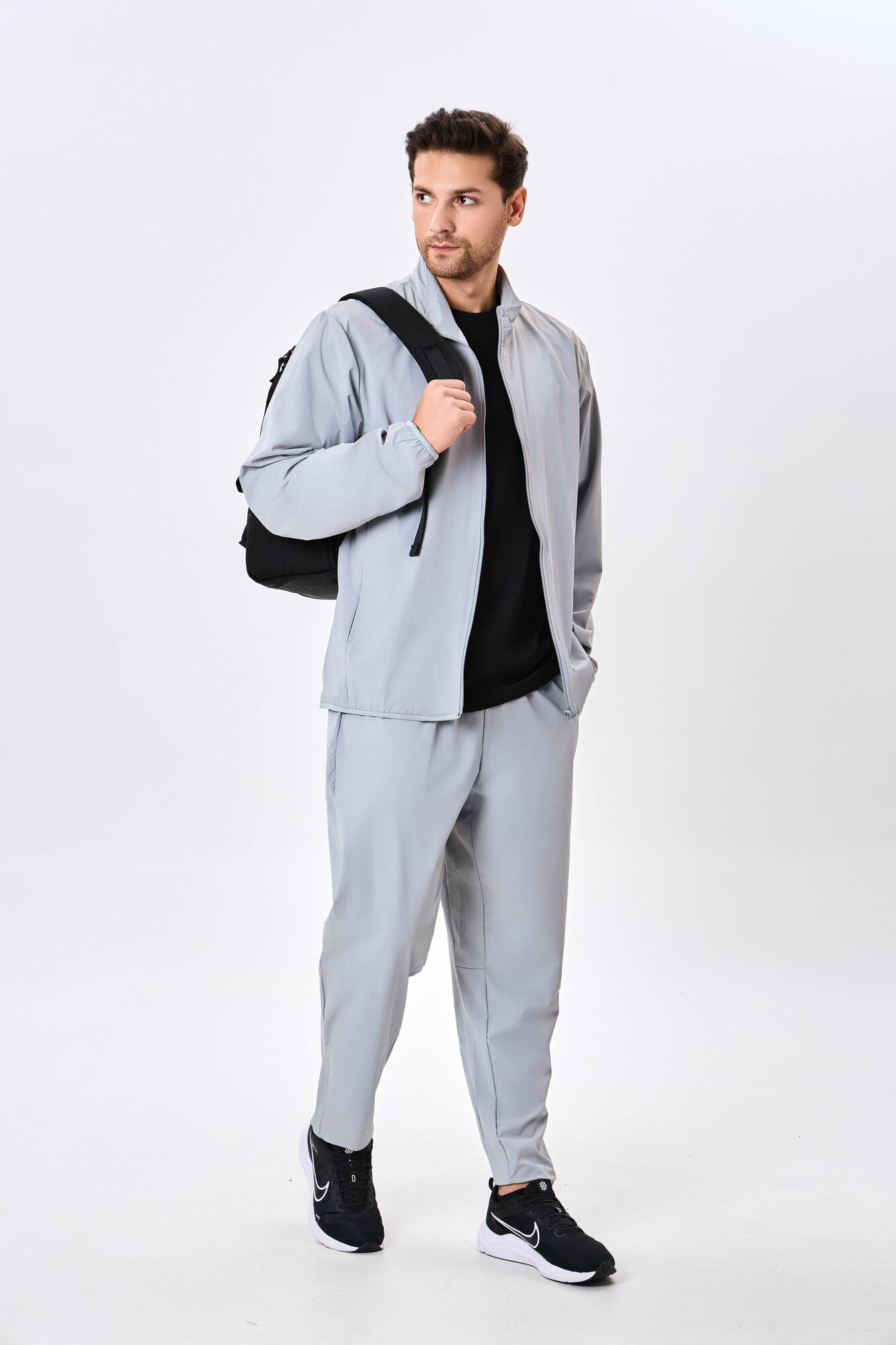 Ветровка TERRA PRO, размер 2XL, grey