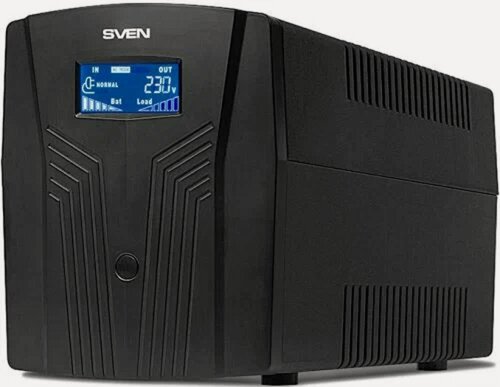 Изображение товара ИБП Источник бесперебойного питания Sven Pro 1500 SV-013875, черный