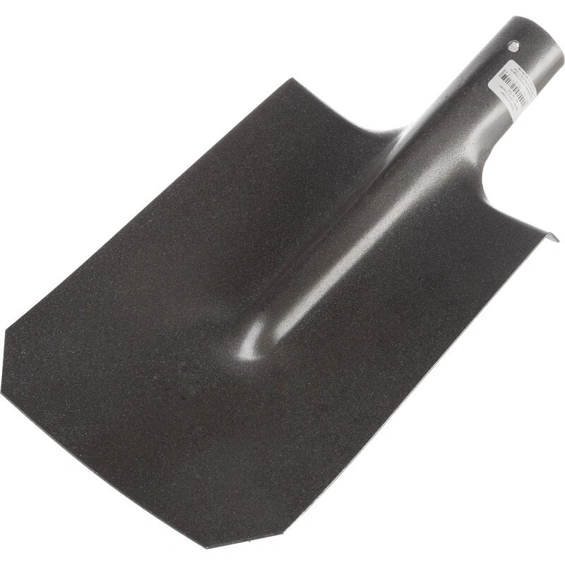 Лопата штыковая РусТрейд сталь 28x23 см без черенка  си 00009 