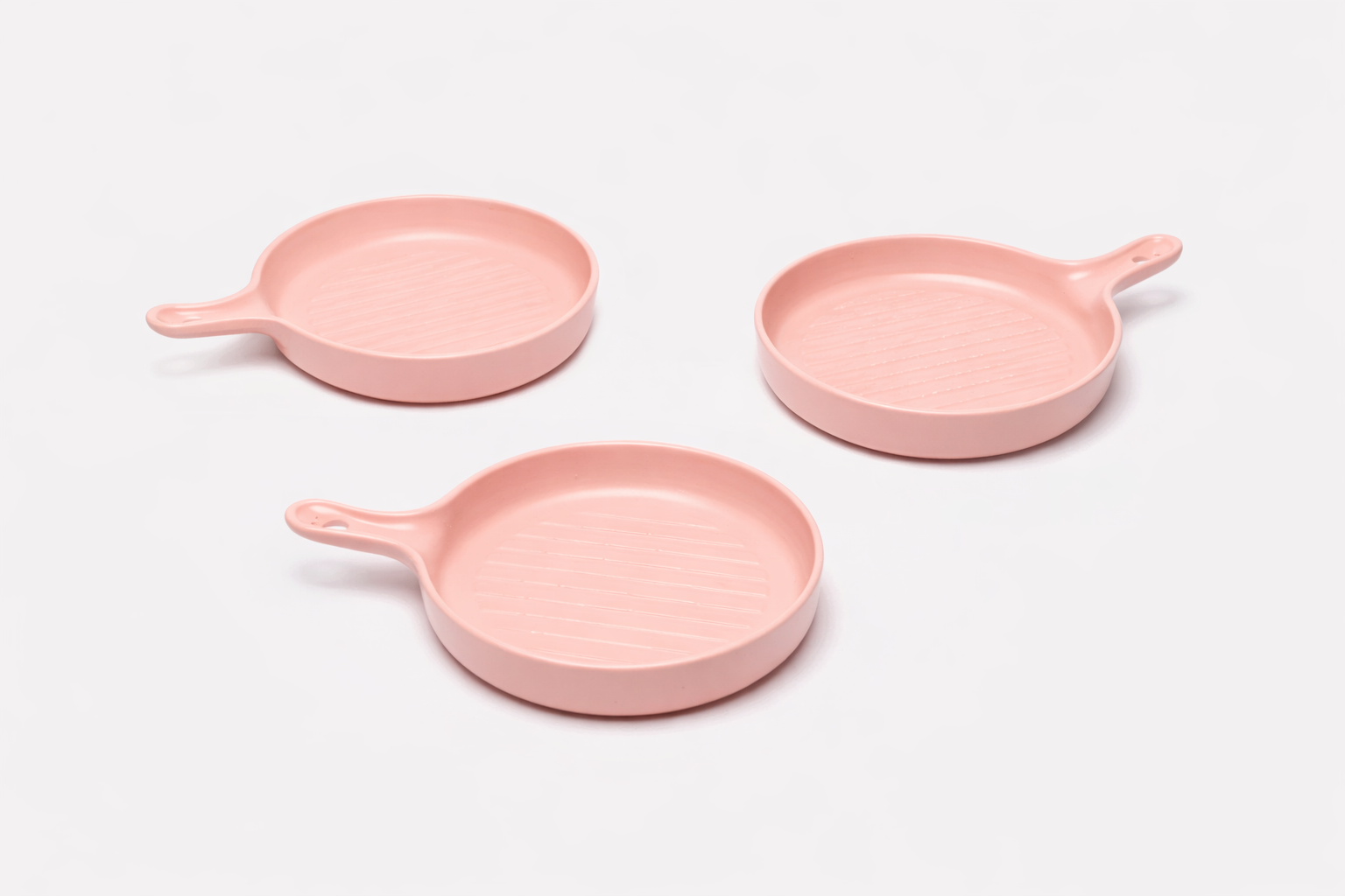 Сковорода-гриль GOLD "HAPPY KITCHEN", керамика, желтая, рифлёная