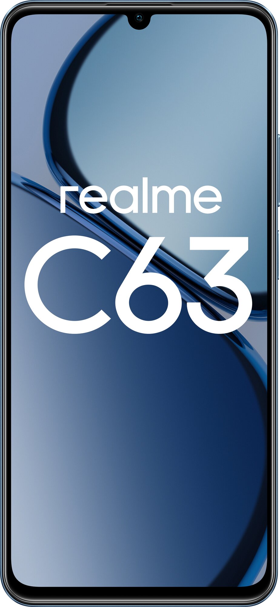 Смартфон realme C63 8/256 ГБ RU, Dual nano SIM, кожаный синий — фото 1