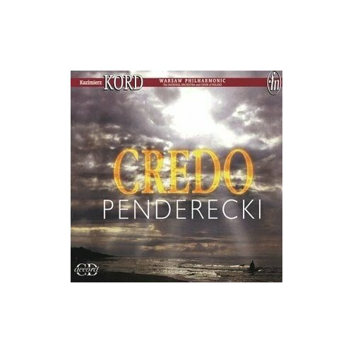 AUDIO CD Penderecki - Credo audio cd krzysztof penderecki 1933 2020 violinkonzerte nr 1