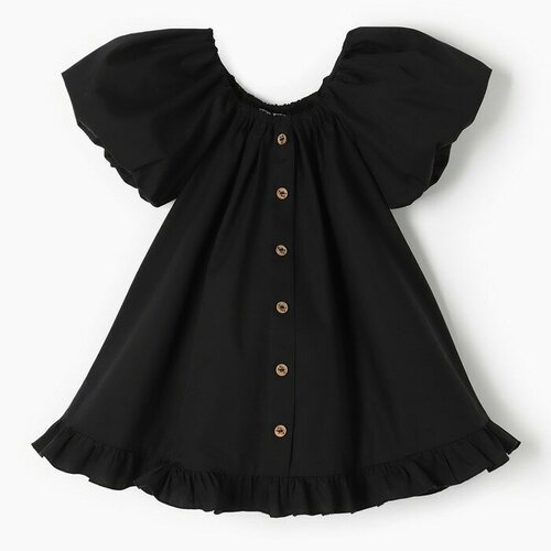 фото Платье детское kaftan "cute", размер 38 (146-152см), черный