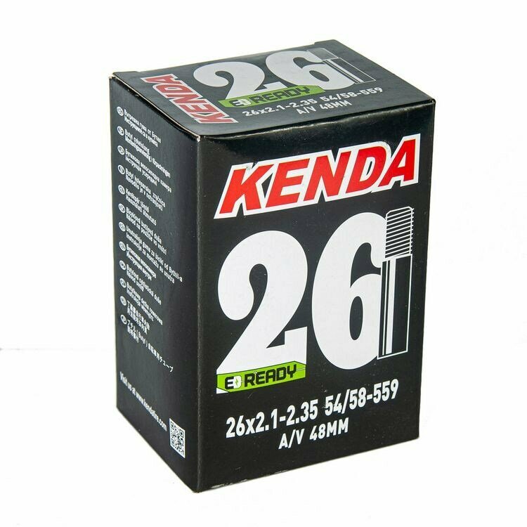 KENDA Велокамера Kenda 26"x2.125-2.35, Extreme 0,87 мм a/v-48 мм