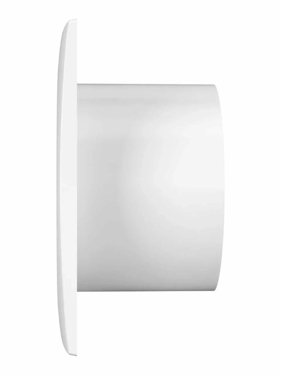 Вентилятор вытяжной AURAMAX D 4, 100 мм, 90 м3/ч, 14 Ватт, для душевых комнат, в ванную, в туалет, белый — фото 1