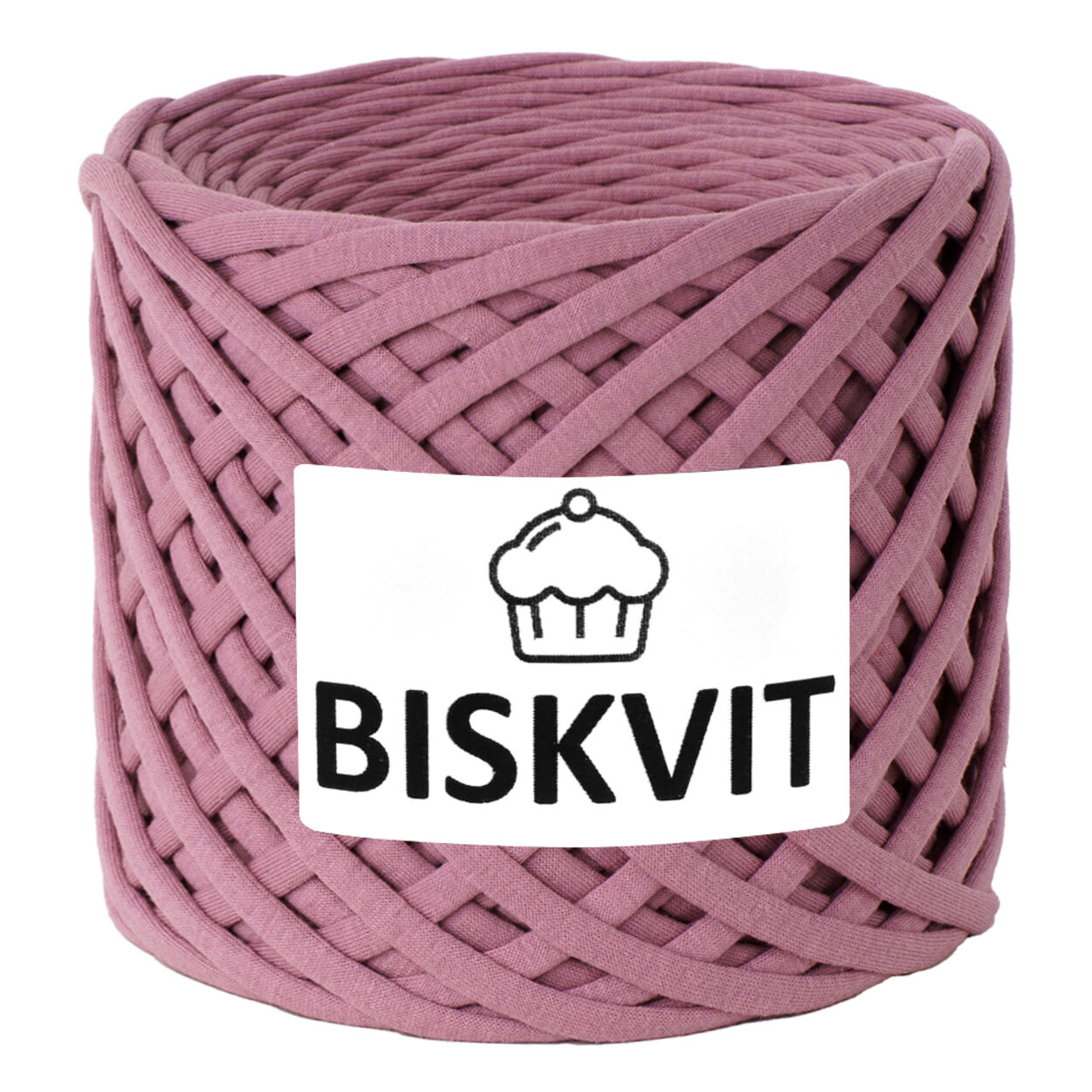 Пряжа Biskvit, 330г, 100м, 100%хлопок, (Ягодный морс) (1 шт.)