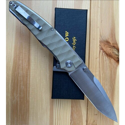 фото Складной нож камень/карманный сталь d2 taiwan