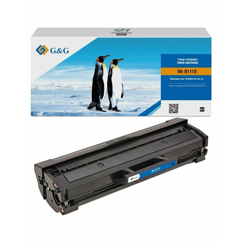 картридж easyprint mlt d111s для для samsung sl m2020 2020w 2070 2070w 1000стр черный Тонер-картридж G&G черный (1000стр.) для Samsung Samsung Xpress SL-M2020/2022/2070