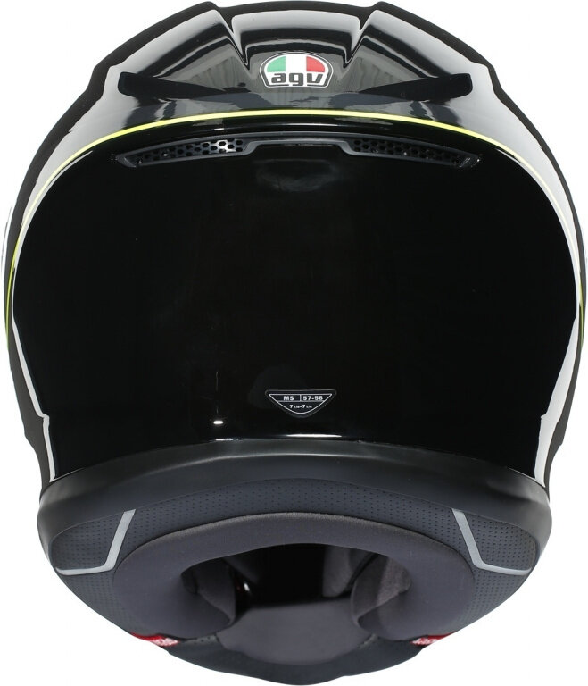 AGV Шлем K-6 MULTI Minimal Gunmetal/Black/Yellow-Fluo S