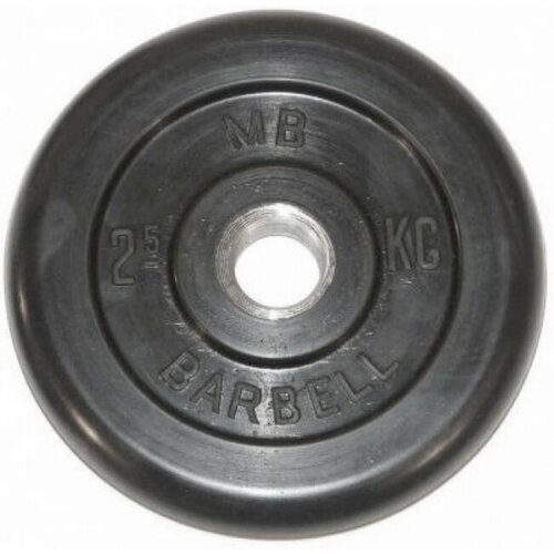 фото Диск обрезиненный mb-plt b31-2,5 mb barbell