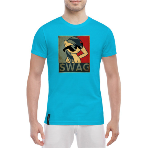 Футболка BE DIFFERENT, размер М, синий