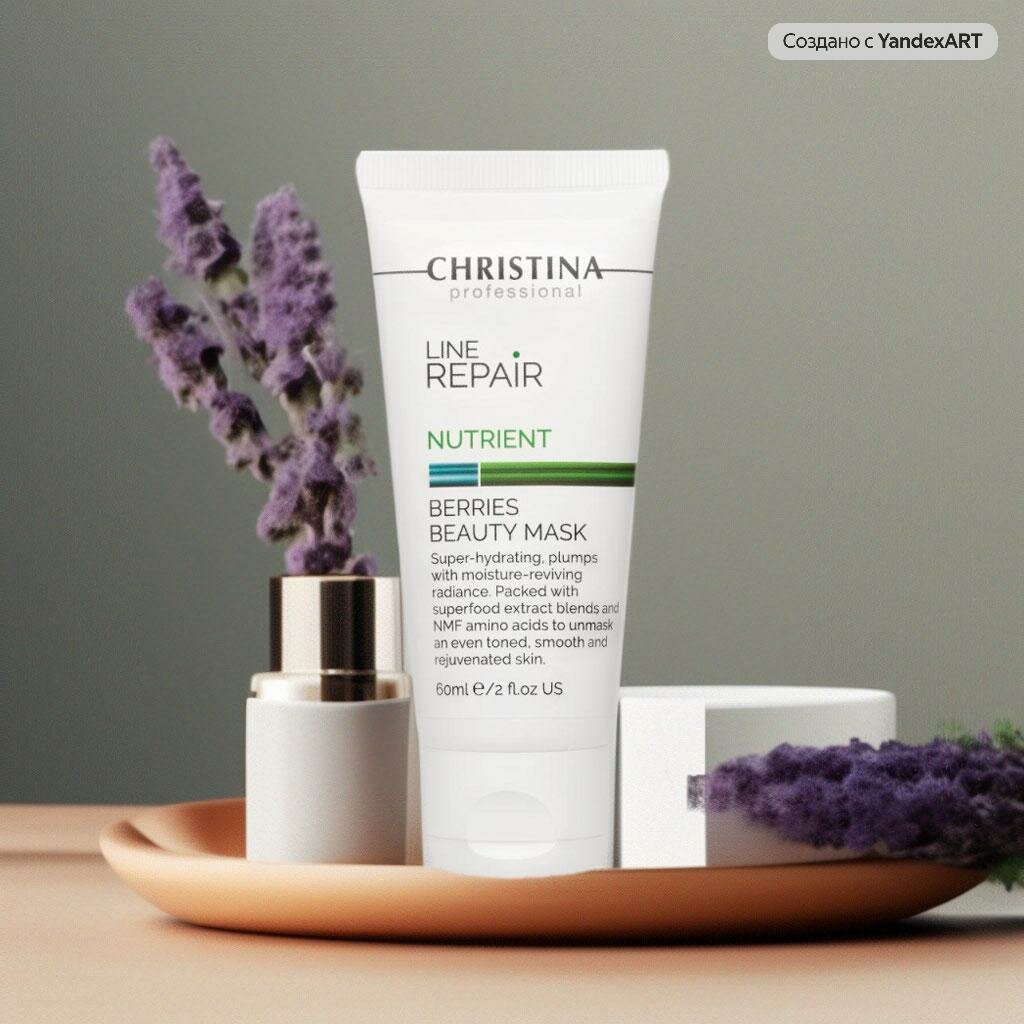 Christina – Ягодная маска красоты Line Repair Nutrient Berries Beauty Mask, 60 мл