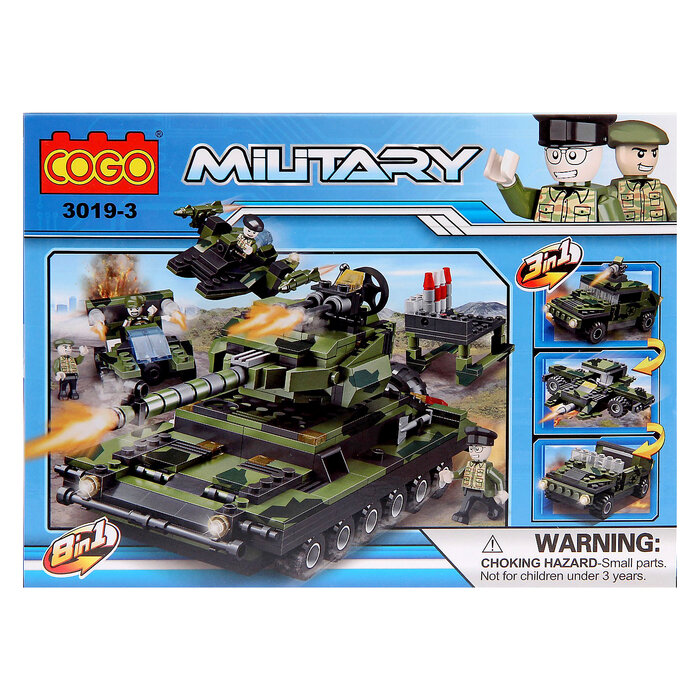 COGO Military 3019-3, 110 дет. — фото 1