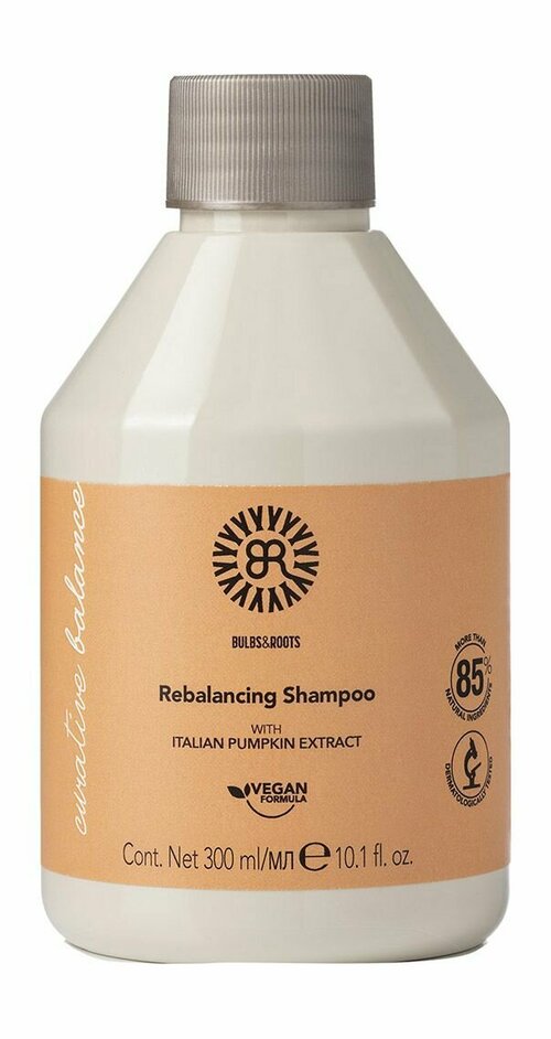 Шампунь для жирных волос с экстрактом тыквы / Bulbs&Roots Curative Balance Rebalancing Shampoo