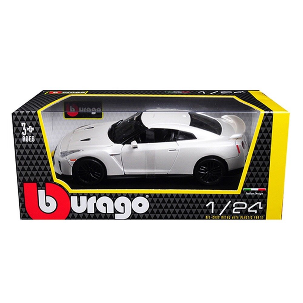 Машинка Bburago Nissan GT-R 2017 1:24 18-21082