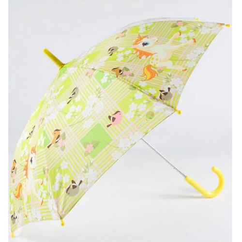 фото Зонт-трость зонт, желтый