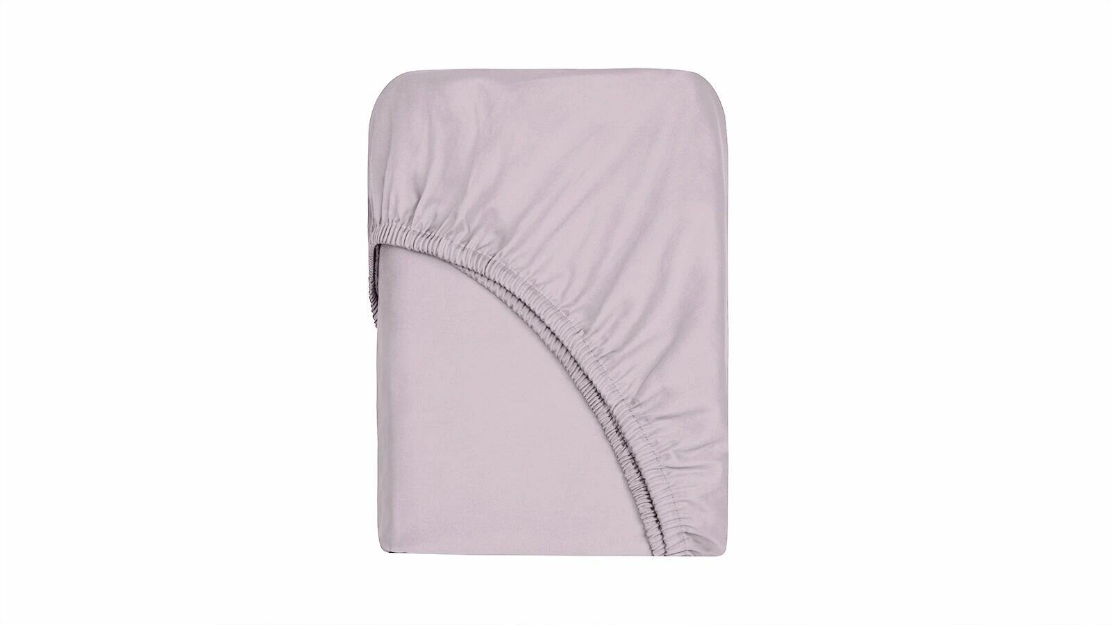 фото Простыня на резинке Askona Home Line 140*200 кварц