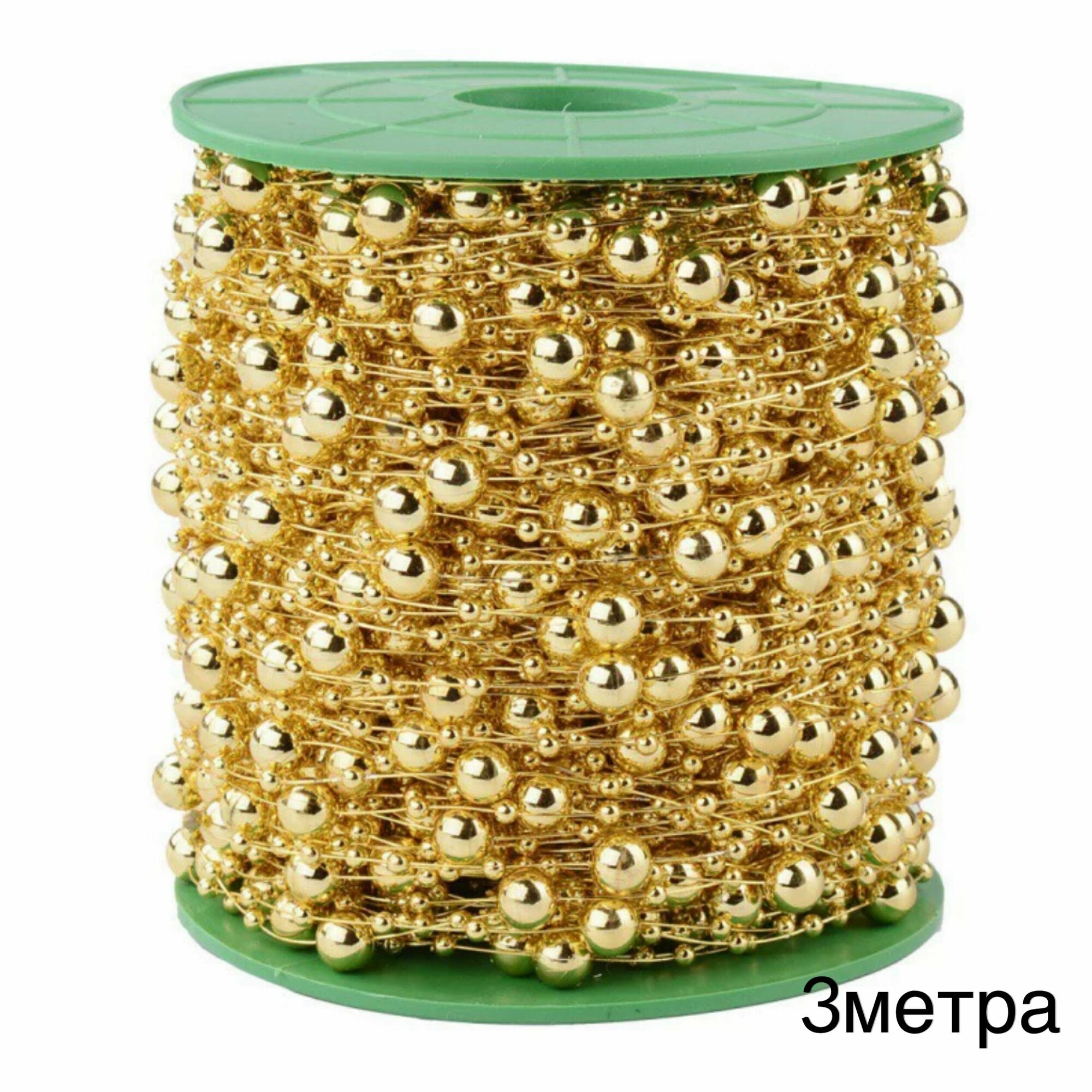 фото Жемчуг на нитях, жемчужная нить, декоративная лента