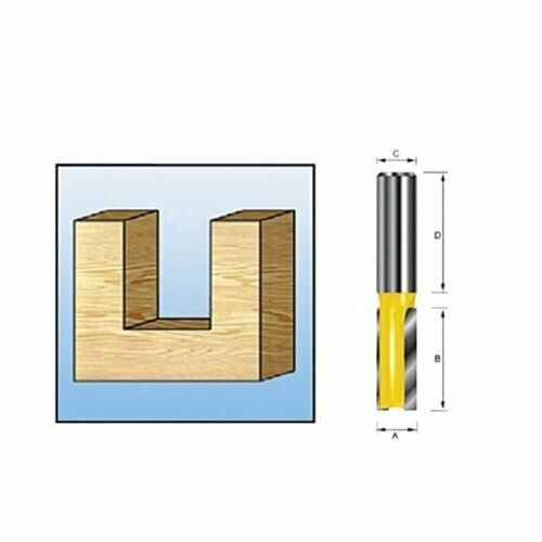 Фреза пазовая MAKITA 24x8мм D-67898 фреза зубр 28747 22 пазовая фасонная с верхним подшипн d 22мм дл 13мм рад 3 2мм хв 8мм d 22мм