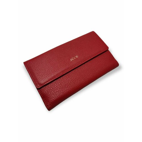 Кошелек 3285/red, фактура зернистая, красный кошелек 23302 red фактура зернистая красный