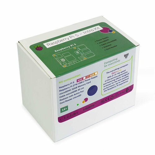 Набор Raspberry Pi 5 - Intro Kit 8GB 23150₽
