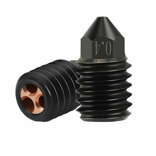 Сопло для 3D принтера Bambu Lab X1 P1P 10мм закаленная сталь CHT многоканальное 599₽