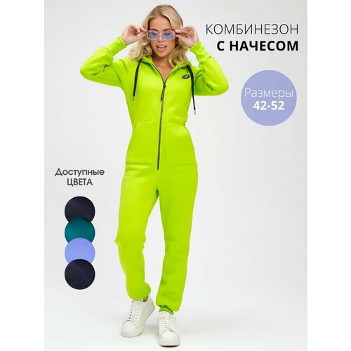 фото Комбинезон jolie femme, размер 42-44/174(s), зеленый