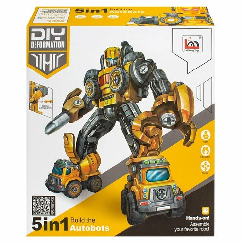 Конструктор Maya toys Робот 5 в 1 3498₽