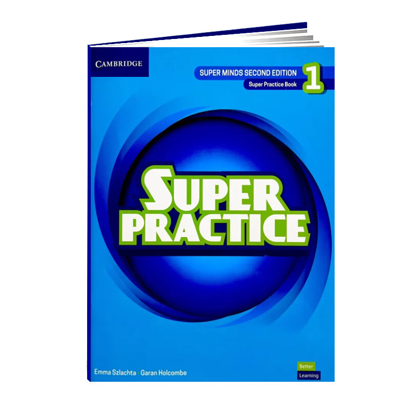 Super Practice Book 1 - дополнительная практика к Super Minds 1 Second edition