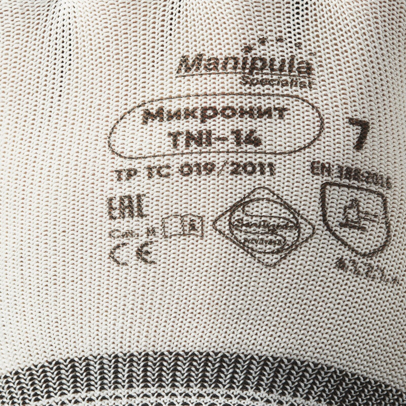 Перчатки защитные нейлон/нитрил Manipula микронит (TNI-14/MG121) р.11