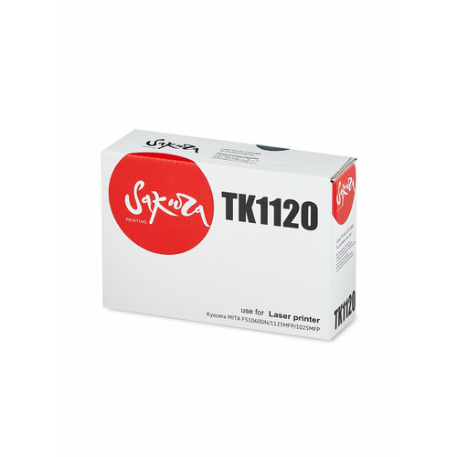 Картридж TK1120 (1T02M70NXV/1T02M70NX0) для Kyocera Mita, лазерный, черный, 3000 страниц, Sakura