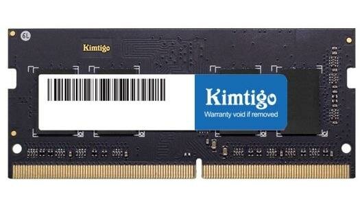 Память DDR4 8Gb 2666MHz Kimtigo KMKS8G8682666 RTL PC4-21300 CL19 SO-DIMM 260-pin 1.2В single rank