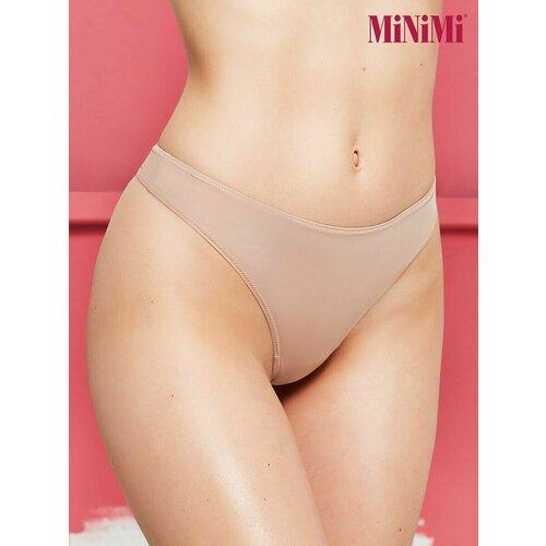 фото Трусы minimi, 3 шт., размер 40 (+6), бежевый