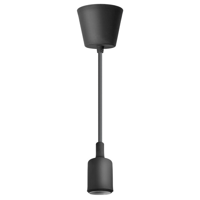 Подвес Navigator 61 523 NIL-SF02-008-E27 60Вт 1м пластик черный