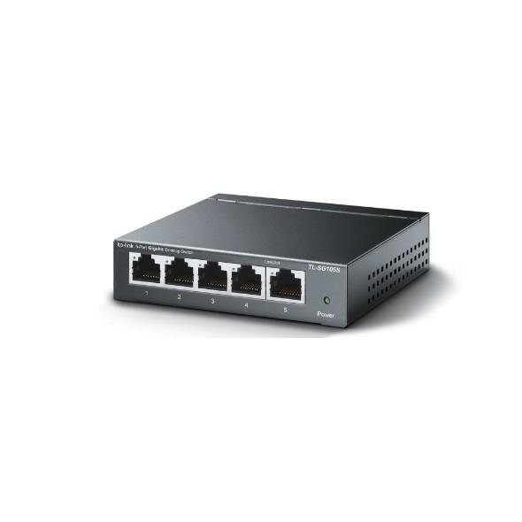 TP-Link TL-SG105S 5-портовый 10/100/1000 Мбит/с настольный коммутатор