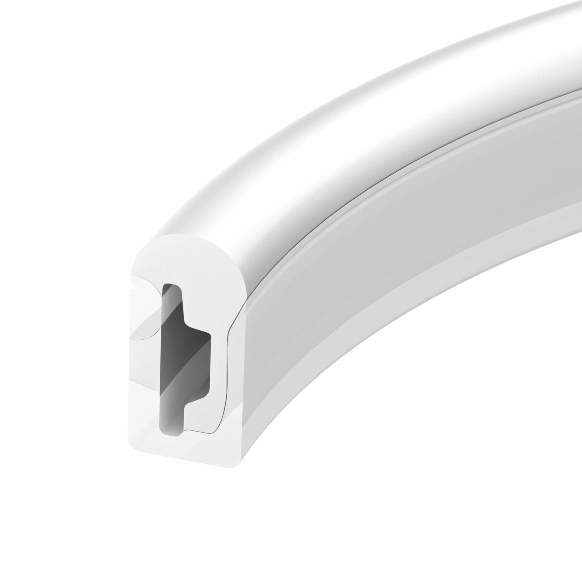 Силиконовый профиль WPH-FLEX-0613-SIDE-S8-5m WHITE (Arlight, Силикон) 040265